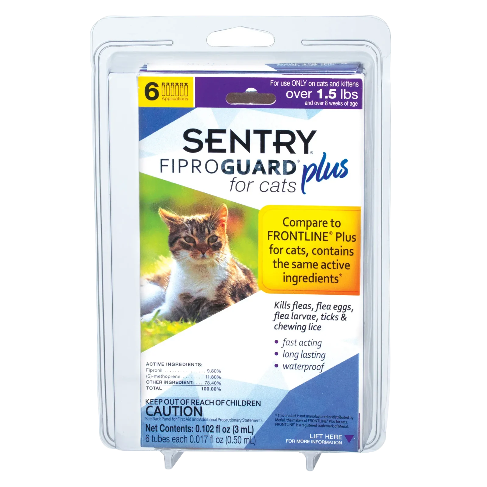 Sentry® Fiproguard® Plus for Cats