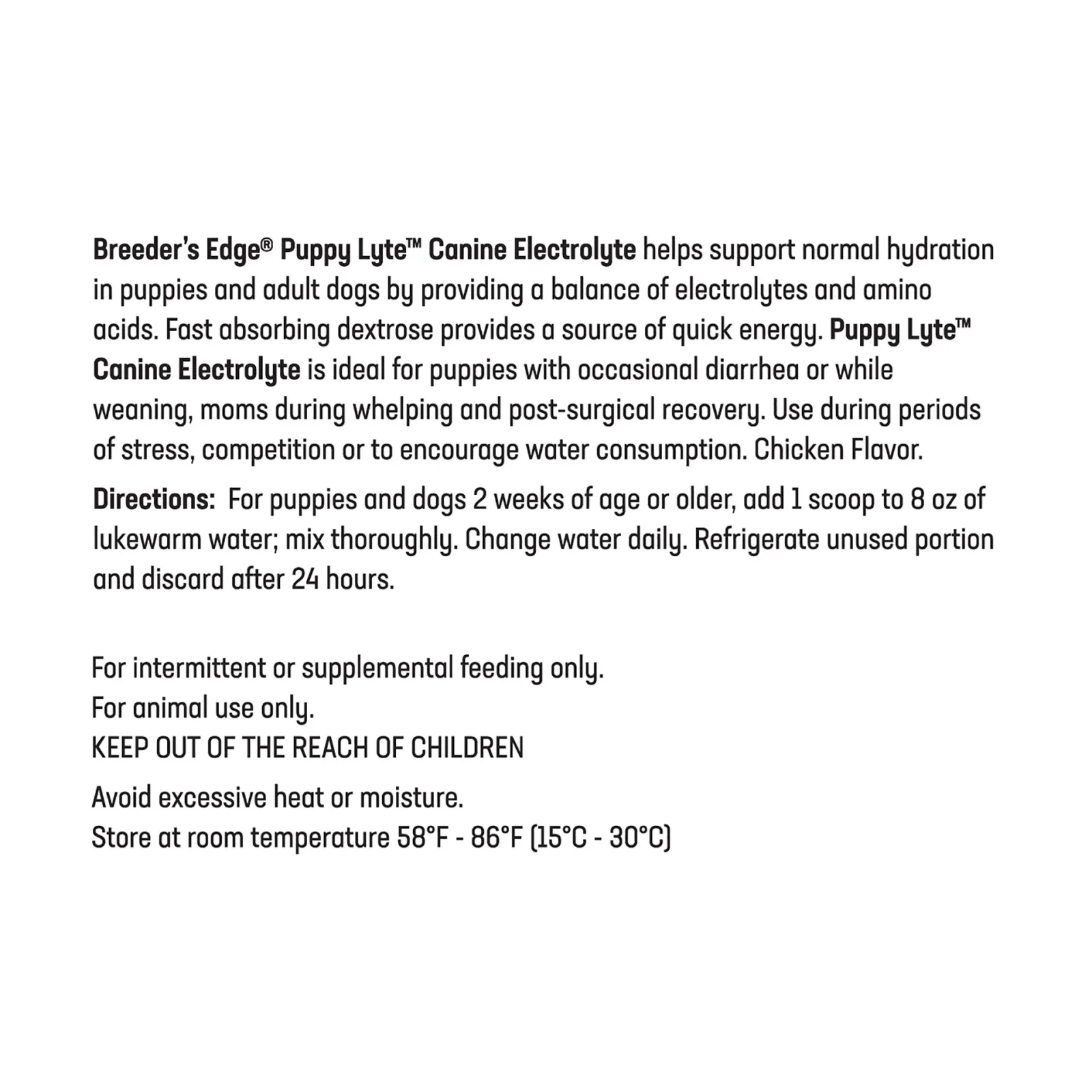 Breeder's Edge® Puppy Lyte™ or Kitten Lyte™ - Image 2