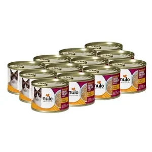 Nulo Grain-Free Finely Minced Chicken and Tuna in Broth Kitten and Adult Canned Cat Food