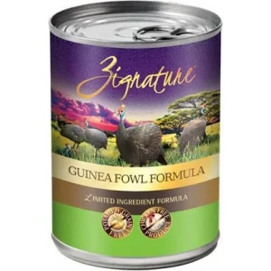 Zignature Guinea Fowl Formula Canned Dog Food - 12/13 oz Cans - Case of 1