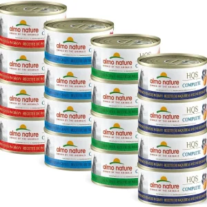 Almo Nature HQS Complete Complete Variety Pack Canned Cat Food - 2.47 oz Cans - Case of 24