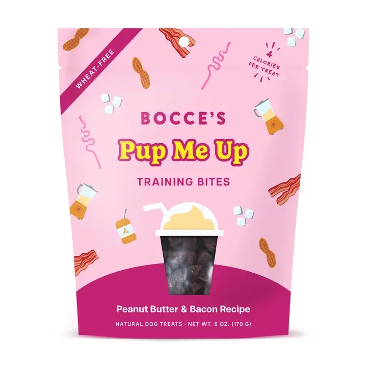 Bocce's Bakery Pup Me Up Training Bites Dog Treats 6oz