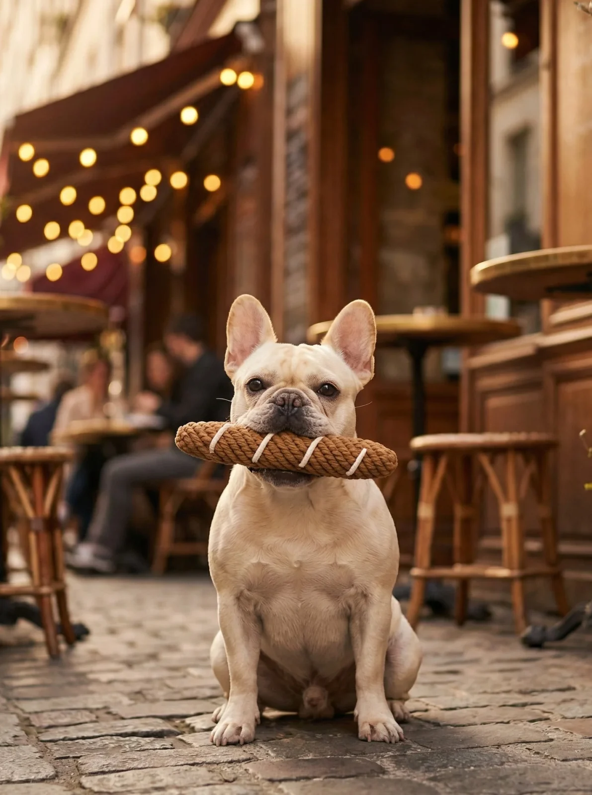 BAGUETTE ROPE DOG TOY - Image 2