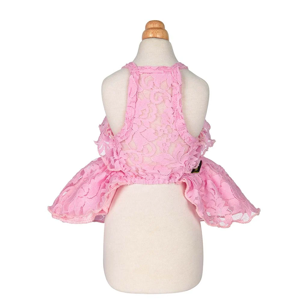 Pink Lace Dress - Image 2