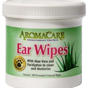 AromaCare Ear Wipes, 100 Count