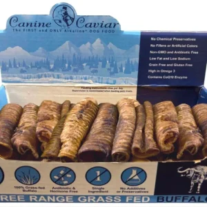 Canine Caviar Buffaroos 6 in box Dog Treats