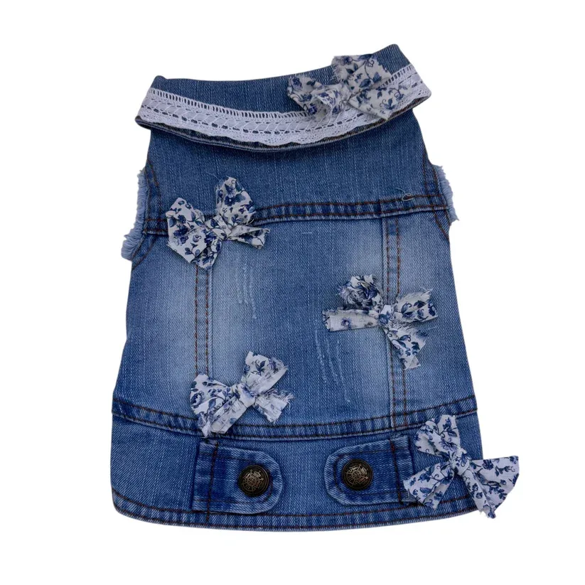 It's a Bow World Blue Vest - Image 2