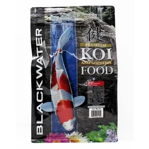 Blackwater Color Enhancing Premium Koi & Goldfish Food, Medium Pellets