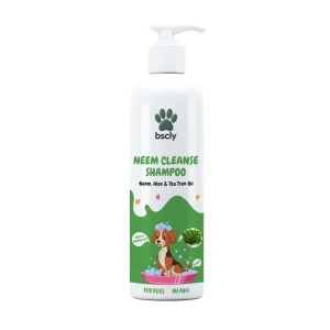 Bscly Neem Cleanse Herbal Shampoo for Cats & Dogs