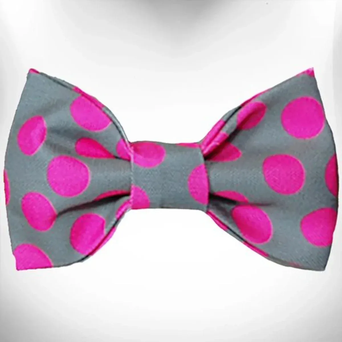 Walk-e-Woo Neon Polka Dot Dog Bow Tie - Bold, Bright & Built to Last - Image 2