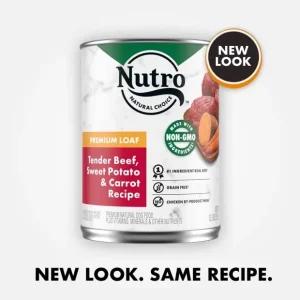 Nutro Kitchen Classics Tender Beef, Sweet Potato & Carrot Canned Wet Dog Food - 12.5 oz - Case of 12