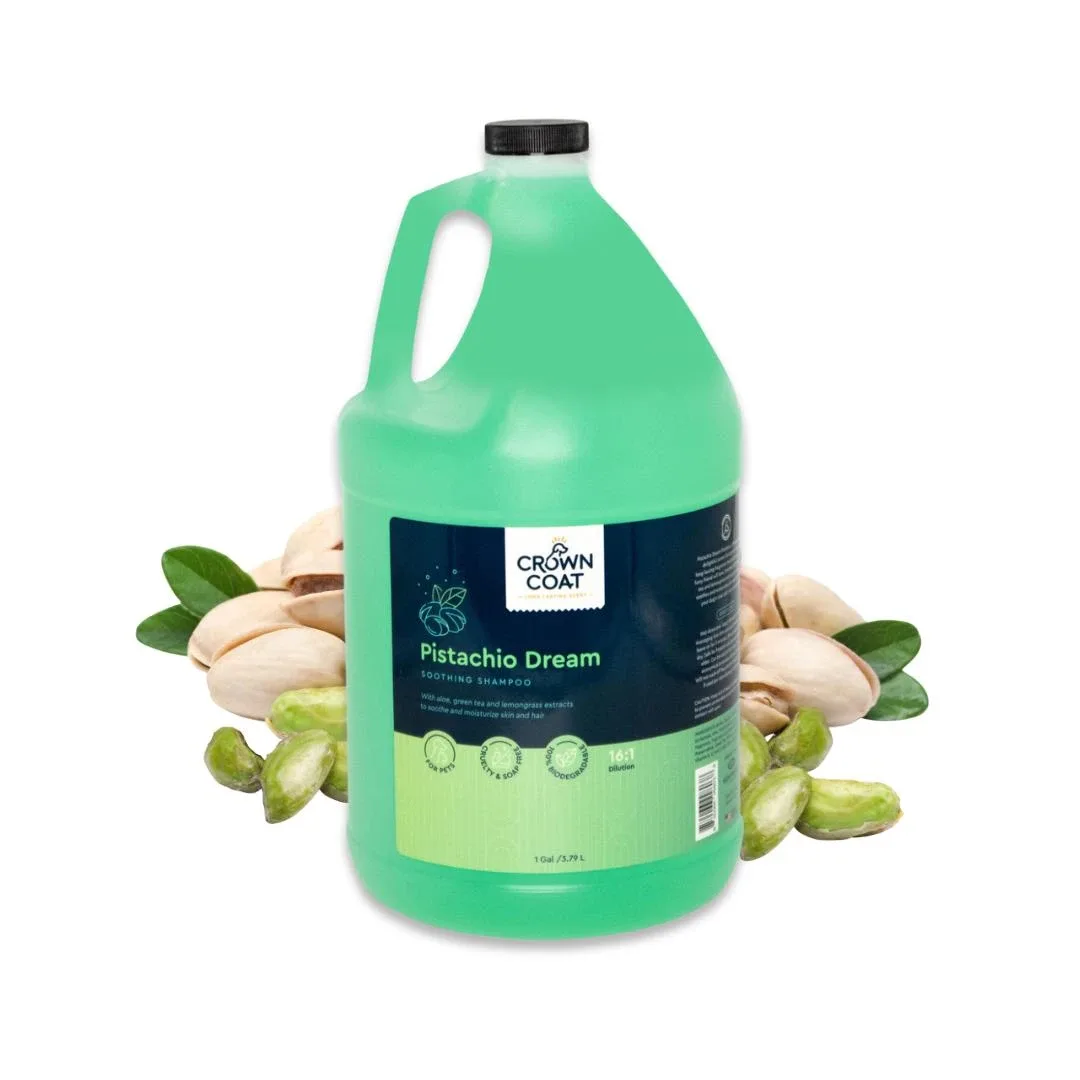 Crown Coat Pistachio Dream Soothing Shampoo, 1 Gallon