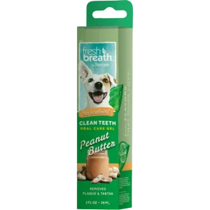 Tropiclean Fresh Breath Oral Care Gel Peanut Butter, 2 oz