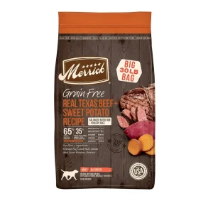 Merrick Grain-Free Texas Beef & Sweet Potato Dry Dog Food - 30 lb Bag
