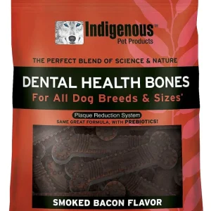 Indigenous Pet Products Smoked Bacon Dental Dog Chews - 17 oz (13 ct) Bag