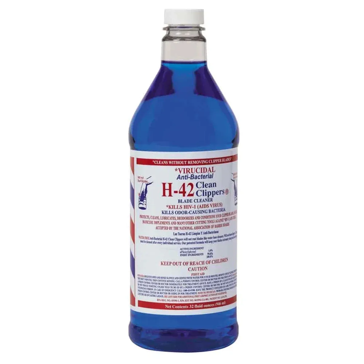 H42 Anti-Bact Cln Clippers Jug 32 oz - Image 2