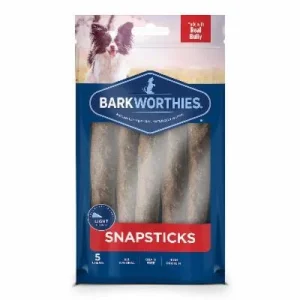 Barkworthies Snap Sticks Small Dog Treats - 5 Pack SURP