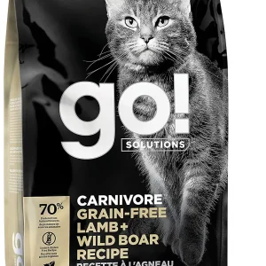 Petcurean GO! Carnivore Grain-Free Lamb & Wild Boar Cat Dry Cat Food - 16 lb Bag