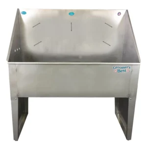 Groomer's Best Standard Tub, 24" x 58", Left Drain