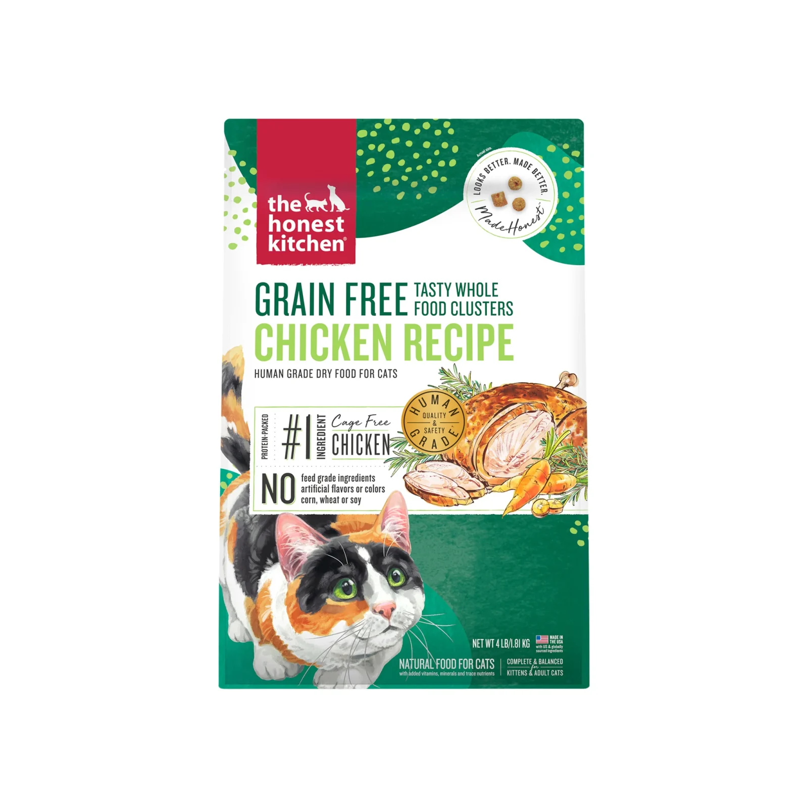 The Honest Kitchen Grain Free Clusters Dry Cat Food