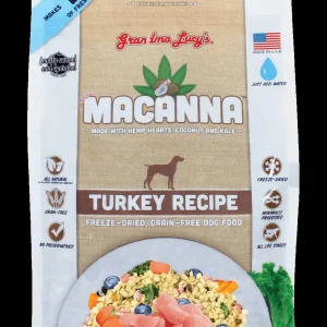 Grandma Lucy's Macanna Grain-Free Turkey Freeze-Dried Dog Food - 3 lb Bag