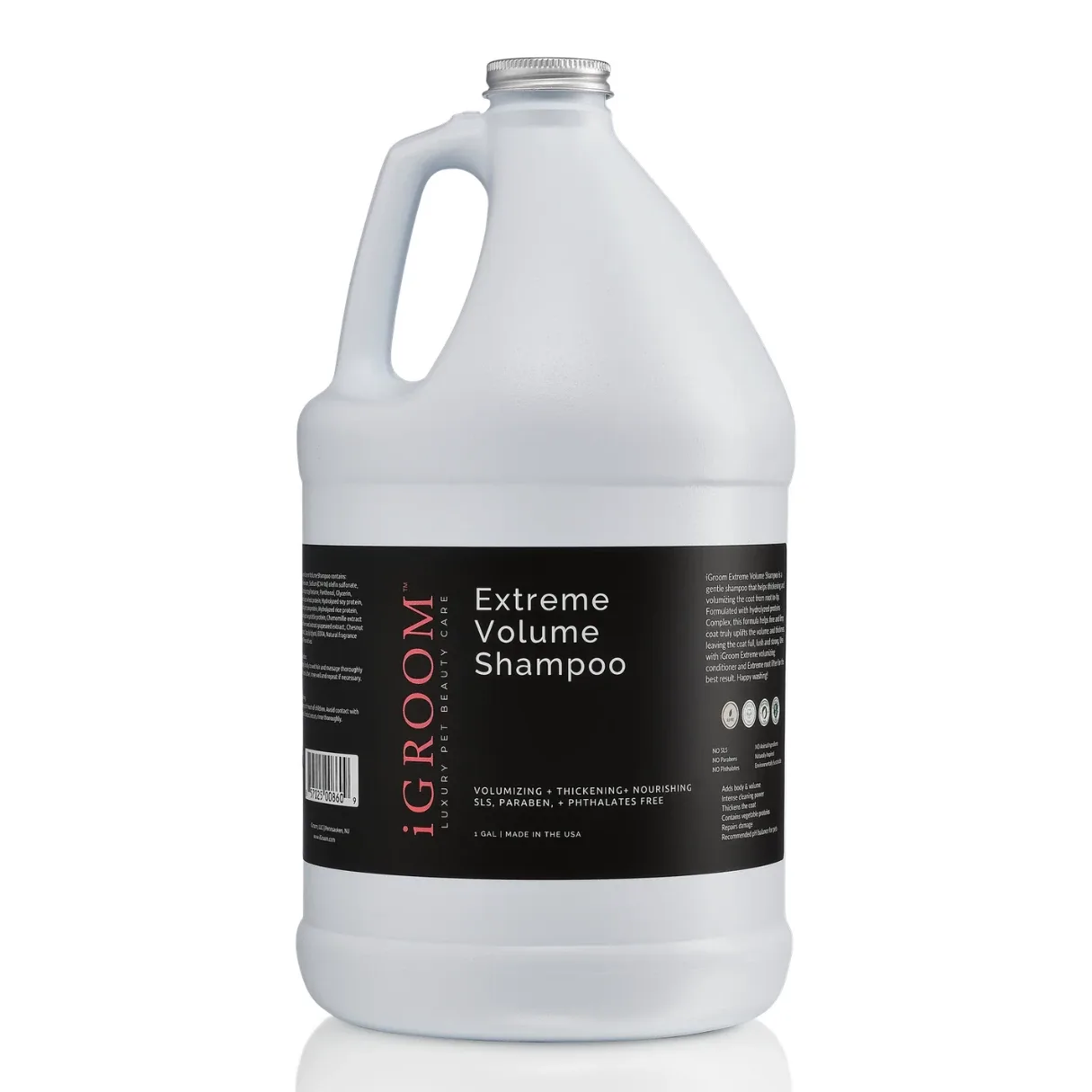 iGroom Extreme Volume Shampoo, 1 Gallon
