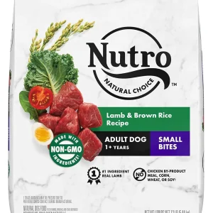 Nutro Natural Choice Small Bites Adult Lamb & Brown Rice Dry Dog Food - 12 lb Bag