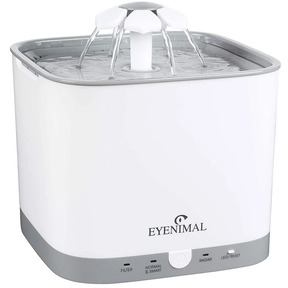 Eyenimal Smart Bloom Pet Fountain for Cats & Small Dogs