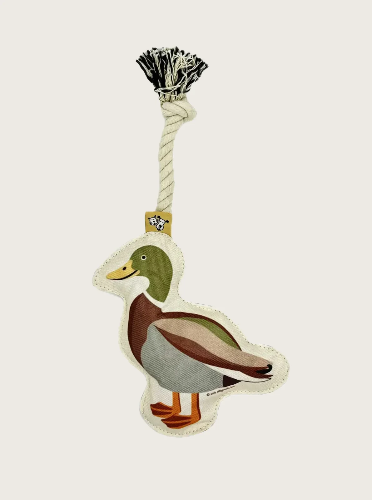 MALLARD DUCK ROPE DOG TOY