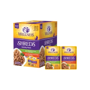 Wellness Shreds Grain Free Shredded Wet Cat Food