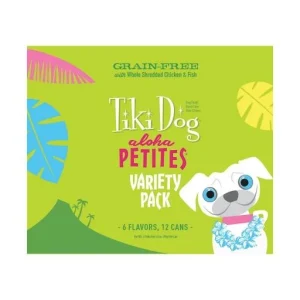 Tiki Dog Aloha Petites Variety Pack Canned Dog Food - 3.5 oz Cans - Case of 12