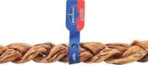 Barkworthies Naturally Scented Braided Dog Bully Sticks 12" - 15 ct Case - Case of 1