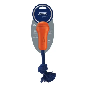 Joyser Ropper Chew Toy for Dogs (Orange/Dark Blue)