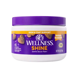 Wellness Shine Skin & Coat Support Soft Chews for Dogs