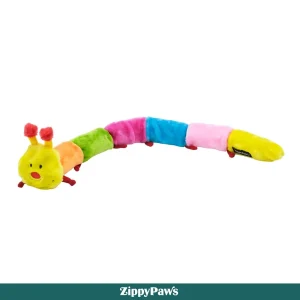 Zippy Paws Blasters Caterpiller Jumbo Plush Toy for Dogs