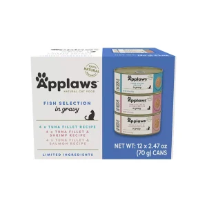 Applaws Grain Free Limited Ingredient Gravy Stew Wet Cat Food Cans