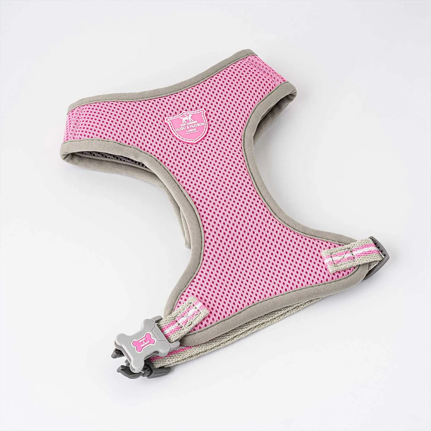 Hugo & Hudson Pink Mesh Dog Harness - Image 2