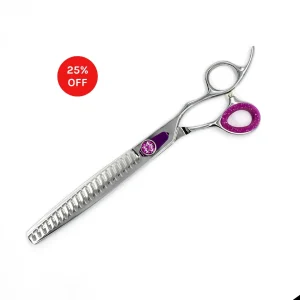 Monk Purple 21-Tooth Blending Shear, 8.25 inch