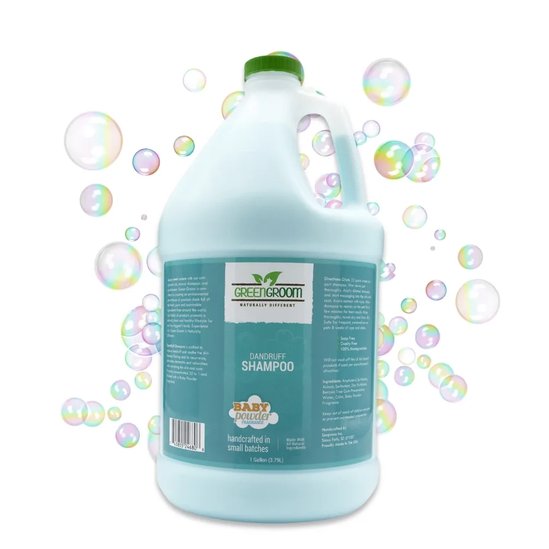 Green Groom DandRUFF Shampoo, 1 Gallon