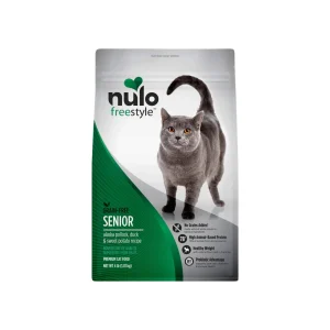Nulo Freestyle Grain Free Senior Pollock & Duck Dry Cat Food