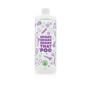 Groomer's Choice "Shake That 'Poo" Dilution Bottle, 32 oz