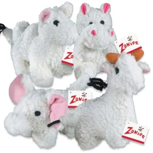 ZA Fleecy Friend Dog Toy Hippo 6 in