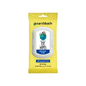 Earthbath Hypoallergenic Eye Wipes for Dogs & Cats