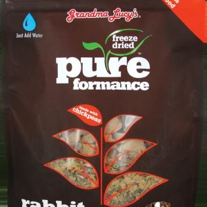 Grandma Lucy's PureFormance Grain-Free Rabbit Freeze-Dried Dog Food - 10 lb Bag