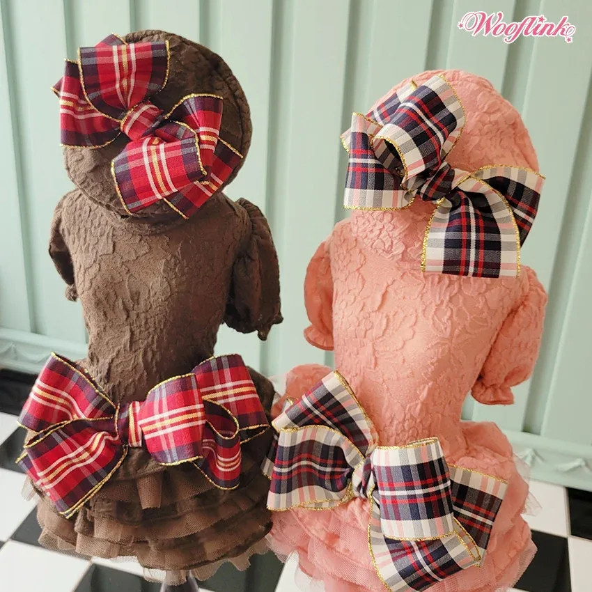 Wooflink Hi Fall Dress in Chocolate - Image 2
