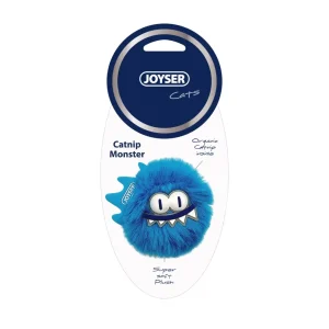 Joyser Cats Monster Plush Toy for Cats (Blue)