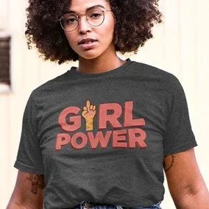 Girl Power Cat T-Shirt