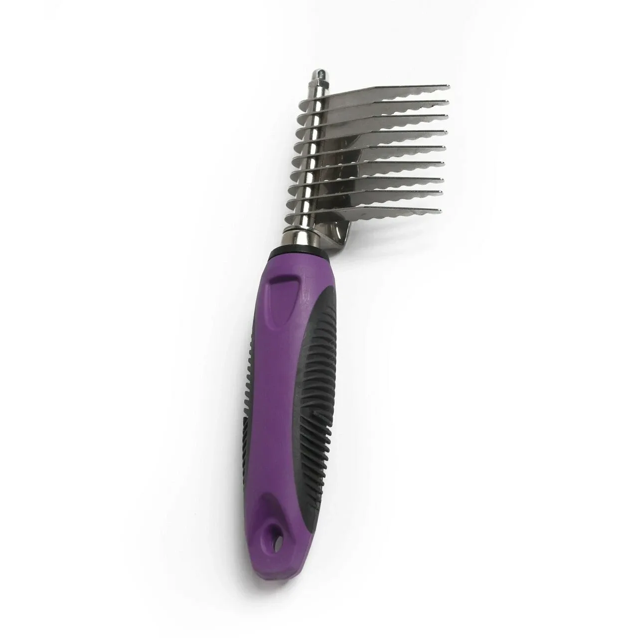 SureGrip Dematting 9 Blade Comb with Thumb Rest for Dog Coats