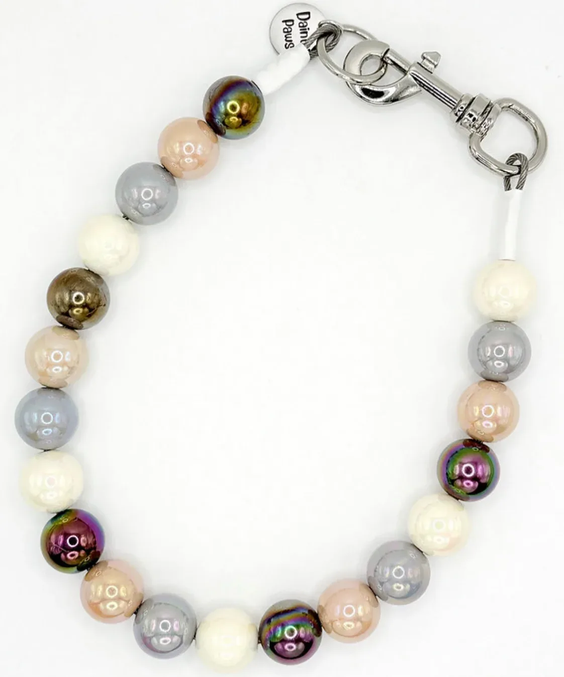 Autumn Acorn Beaded Pet Collar