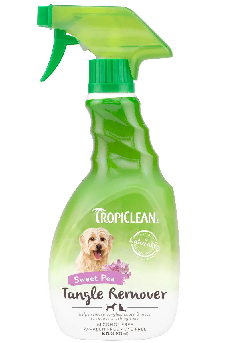 Tropiclean Sweet Pea Tangle Remover Spray, 16 oz
